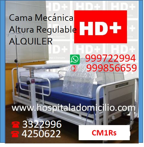Cama Clinica Mecánica CM1Rs  ALQUILER